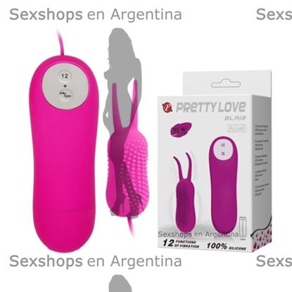 Masajeador vaginal con control remoto